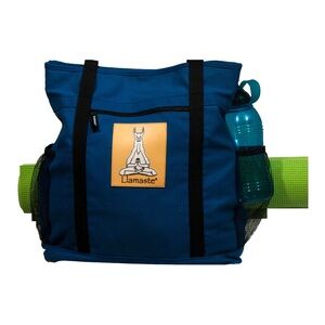 Llamaste Yoga Tote Bag Blue